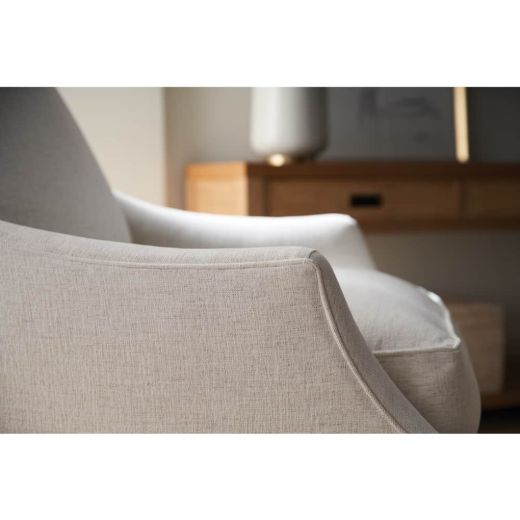 Picture of Quick Ship Kara Swivel Glider Chair in Nomad Snow